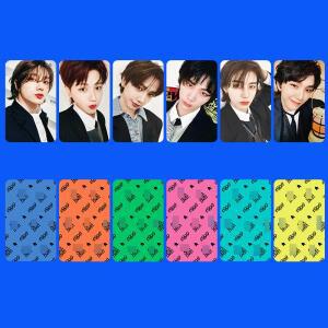 6개/세트 Kpop 아이돌 BOYNEXTDOOR 새 앨범 HD 인쇄 포토카드 SUNGHO WOONHAK 로모 LEEHAN AESAN JAEHYUN R