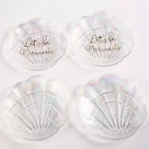 오팔 조개 트레이 인센스 콘 홀더 향피우기 악세서리 인센스콘 향꽂이