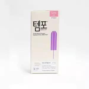 나이트 대형 생리대 슈퍼 내추럴 레귤러 오버 동아제약 중형 흡수력 탐폰 순면 삽입형