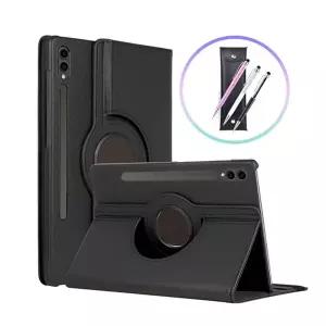 갤럭시탭S3 9.7 회전 레더 케이스+크리스탈 펜+펜 파우치