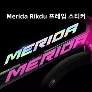 Readu 자전거 데칼 스티커 로드 바이크 색상 변경 메리다 리쿠도 프레임용 특수 사이즈 맞춤형 반사 데칼
