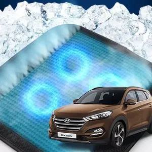 (제품 TYPE 1 - 쿨링 4팬)투싼 자동차 호환 4팬 쿨링방석 메쉬