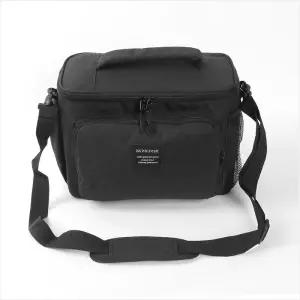 음료홀더 보온보냉 아이스백 11L 블랙 보냉백 쿨러백 휴대용 아이스쿨러백 피크닉가방