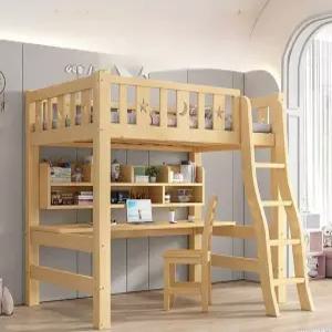 계단형 침대 원목 벙커 오피스텔 자취생 공간활용 멀티 수납 풀구성 세트형