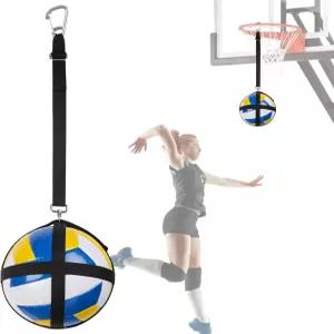 AzReference 배구 스파이크 트레이너 - 솔로 서브 공격 훈련 시스템 점프 팔 스윙 메커니즘 및 파워 향상