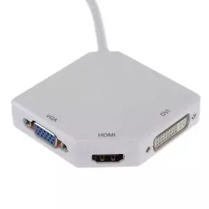 Mini 787KBU59 DisplayPort to HDMI DVI VGA 변환어댑터 MDP