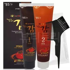 젤존 감 트리트먼트 칼라크림 새치염색 5CB 구리빛갈색