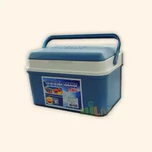 손잡이 9L 미니아이스박스 이동식 보냉가방 블루 32 22 25cm