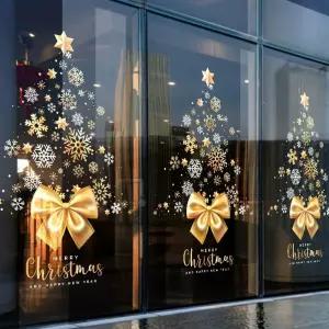 크리스마스 포토존 인스타 창문 시트지 장식 데코 트리 매장 스티커 인테리