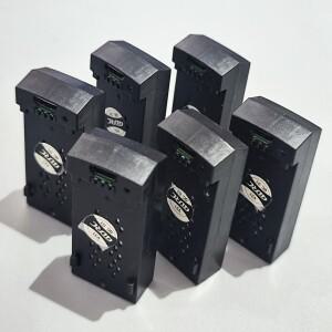 6개입 4DRC V31 미니 드론 전투용 소년 장난감 폼 글라이더 UAV 쿼드콥터 예비 부품 리튬 배터리