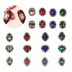 네일파츠 브로치파츠 단품 모음1 앤틱 커브형20 UYh9+8dFw