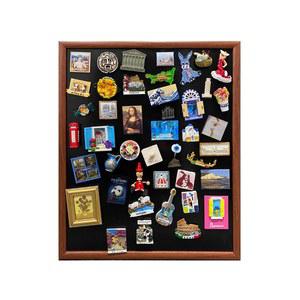 여행 마그넷 보드 기록 탁상용 검은색 여행마그넷보드 너도밤나무 사무실 색상 표면이 대형