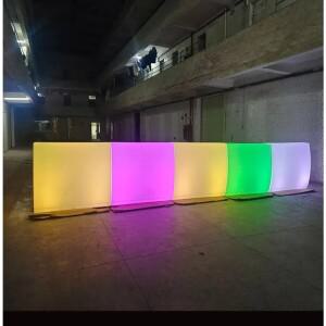 거실 와인 보관용 조명이 있는 이동식 바 카운터 미니 캐비닛