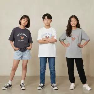 [보리보리/말괄량이]베베반팔티01 주니어여아의류 10대의류 주니어옷 남아 여아의류