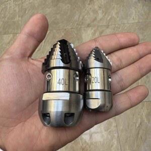 하수구 고압세척 청소 호스 파이프 노즐 막힌 뚫는기계 세트