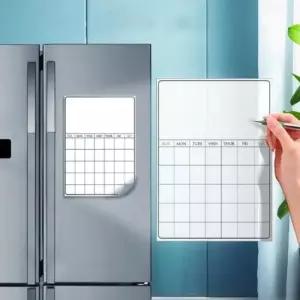 냉장고자석메모 붙이는 냉장고 자석 메모 화이트 보드 체크 식단표
