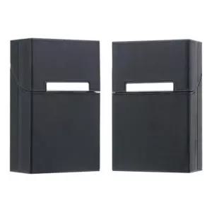 가죽 휴대용 담배 케이스 20 수납 가능 정리함 다용도 남성 선물 여성 사각형함 차량용