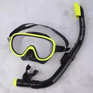 [셀러허브 스포츠레저]투사 레저용 마스크 스노클 세트 J337603 레저스포츠