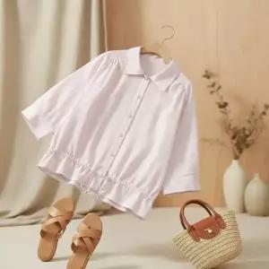 [다잇템] 여성 클래식 캐쥬얼 탱크 블라우스