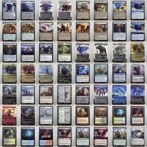 MH3 HOLO10-03 TCG 마법 카드 홈 플레이 프록시 페치 플랫츠 더 아리드 메사 미스티 레인포레스트