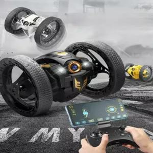 점프 rc카 묘기 원격 카메라 바운스 무선 조종 키덜트 배터리 드리프트rc