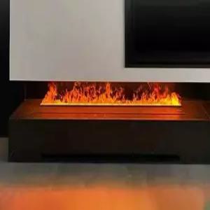 불멍 수증기 난로 인테리어 무드등 불꽃 3d 펜션 벽난로 장식 시뮬레이션 거실