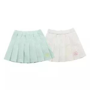 갤러리아 베네통키즈(26S)시어서커 플리츠 스커트 QASK09631