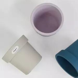 베이직 플라스틱 화분 모던 인테리어 화분 가드닝 베란다 테라스