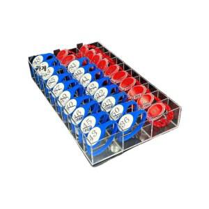 보관 카드키 목욕탕 열쇠 키박스 투명 호텔 5 38 보관함 사우나 그리드 라벨