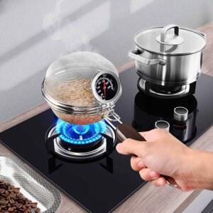 로스터기 전기 가정용 볶음 커피콩 커피원두 볶음기 팝콘 볶는 원두 직화 자동 소형 회전