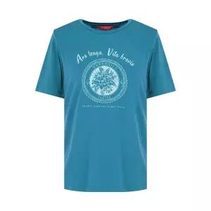 [크로커다일레이디]플라워포인트 프린팅 티셔츠 CLDMTS913