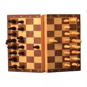 원목 접이식 자석 체스판 간이 가정용 인테리어 보드