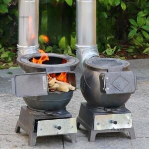 야외용 주철 쉘 스토브 두꺼운 나무 스토브 목탄 스토브 실내 가스 난로 겸용 ZZ