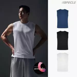 [스페클로]흡습속건 플랜 경량 기능성 머슬핏 헬스 나시티 3종 택1