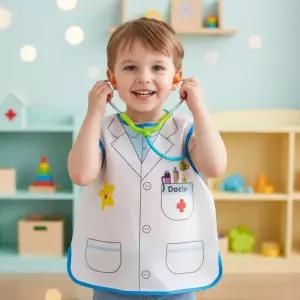 의사복 병원놀이 닥터 역할 의상 조끼 소품 복장 가운 의사 직업 역할놀이 유치원 어린이집