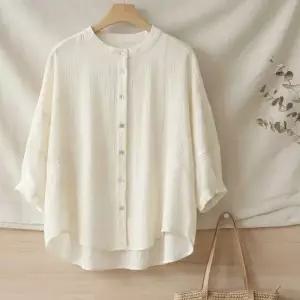 [다잇템] 여성 클래식 캐쥬얼 밴드넥 블라우스_24669555_588872