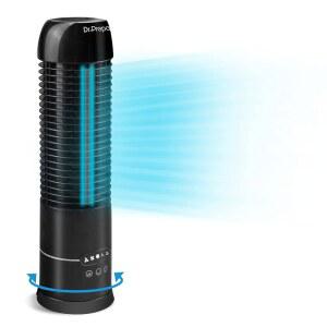 DR.16인치 소형 타워형 선풍기, 타이머가 장착된 3단 속도, 실내용 70 진동 개인 책상용 가정, 사무실, 데스크탑용 휴대용 블레이드리스 테이블 선풍기 준비