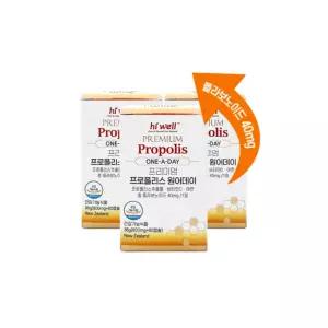 하이웰 프로폴리스 비타민C 아연 영양제 6캡슐 X3 BNA