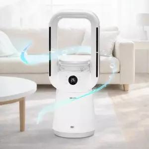 [밀양본차이나][MILLTH] 날개없는 사계절 파워에어 선풍기_화이트