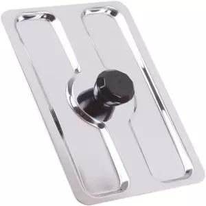 BESPORTBLE 금속 토스터 먼지 커버 스테인리스 스틸 전기 빵 제조기 상부 토스터기 부품 액세서리용