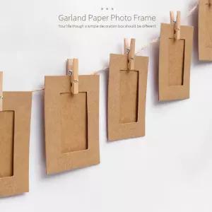 집꾸미기 사진 종이 가렌드 장식 화이트 메리크리스마스 겨울장식 장식배너 파티용품