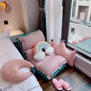 좌식쇼파베드 각도조절 릴렉스 패브릭 커플 쿠션 침대 빅백 좁은 체어