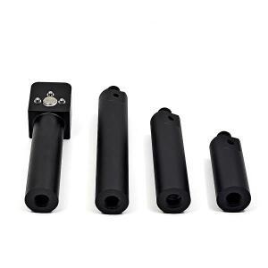 3/8인치 나사와 ARRI 소니 카메라 케이지 액세서리용 비틀림 탄성 있는 19mm 로드 장착 브래킷