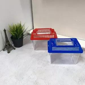 채집통 (색상랜덤) 소(2호)/미니/통/곤충/사육통/어항/채집/달팽이/키우기/집/자연/관찰/세트/다슬기