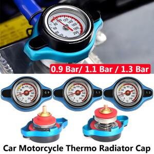 자동차 온도 조절 라디에이터 캡 0.91.11.3 알루미늄 합금 압력 균형 누수 방지 실리콘 씰 워터 탱크