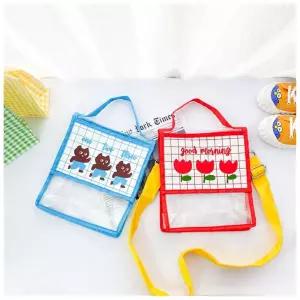 어린이 비치백 투명가방 eTL2+1deu