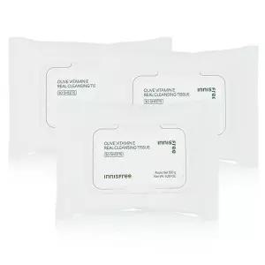[셀러허브][이니스프리] 이니스프리 올리브 비타민 E리얼 클렌징 티슈 30매 3개 (S16575676)
