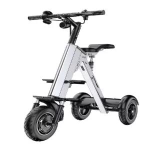 접이식 퀵보드 전기자전거 초경량 좌석 3륜 휴대용 전통스쿠터