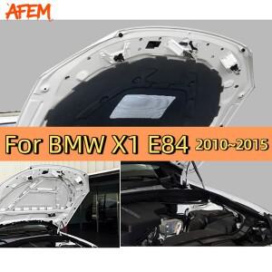 프론트 후드 엔진 소음 방음 패드 코튼 커버 열 차단 매트 BMW 호환 X1 E84 2010-용