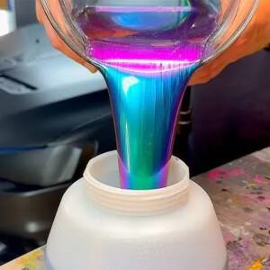 광학 카멜레온 컬러 시프트 효과 안료 자동차 페인트 코팅 ZGR 용 Hypershift 파우더